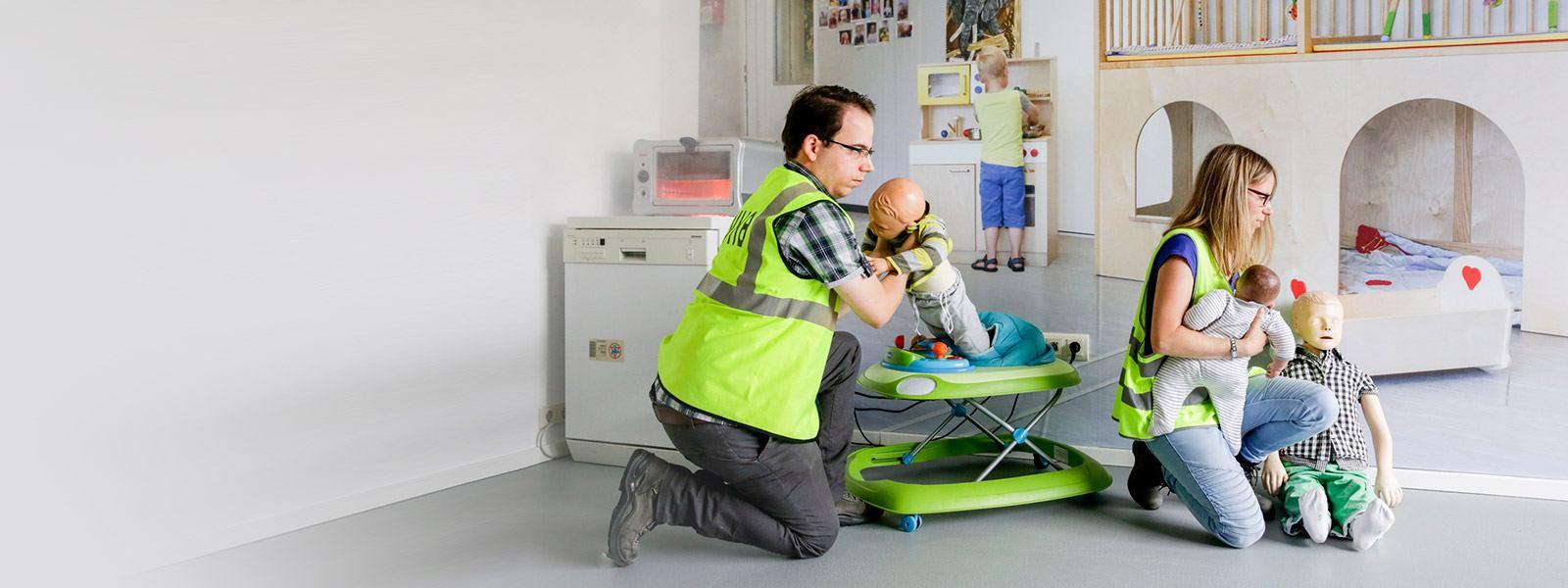 Eerste Hulp - Evacuatie baby's en kinderen | Preventief BV