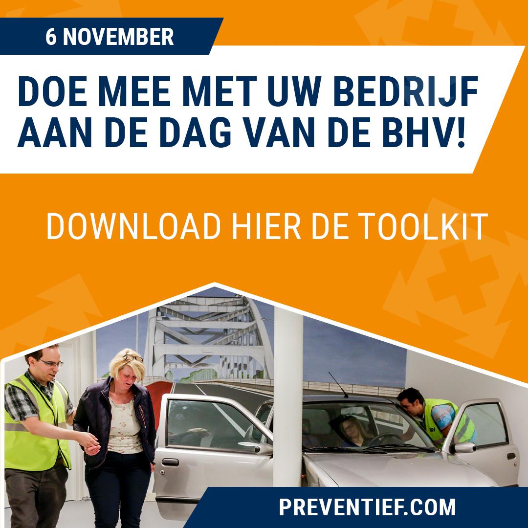 Doe mee met uw bedrijf aan de Dag van de BHV | Preventief BV