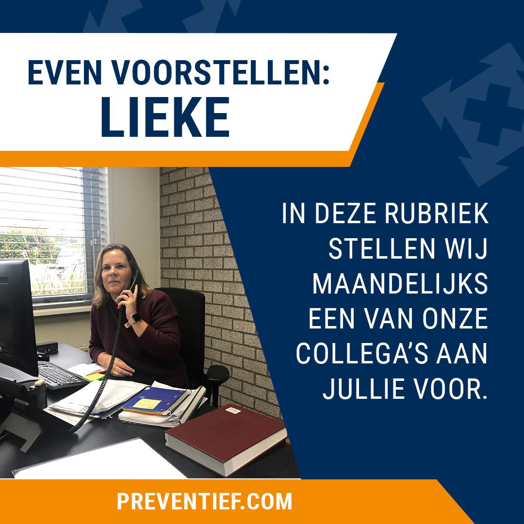 Even voorstellen - Lieke | Preventief BV