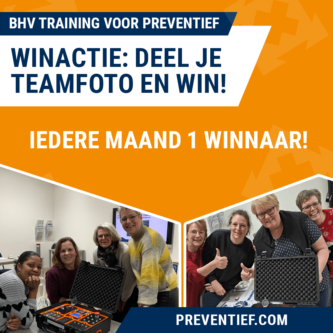 Winactie: Deel je Teamfoto en Win! | Preventief BV
