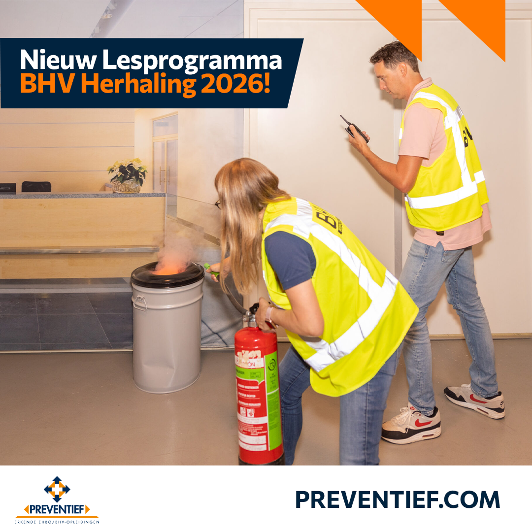 Nieuw Lesprogramma BHV Herhaling 2026!