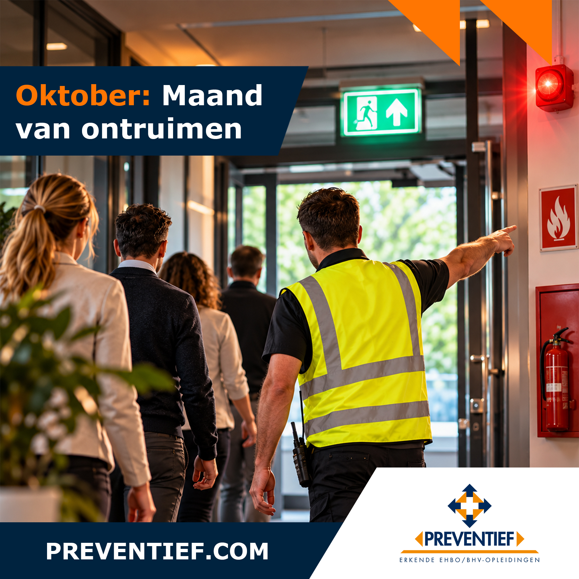 Oktober: Maand van ontruimen