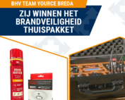Nieuwe maandwinnaar van het Brandveiligheid thuispakket is bekend: BHV team Yource Breda | Preventief