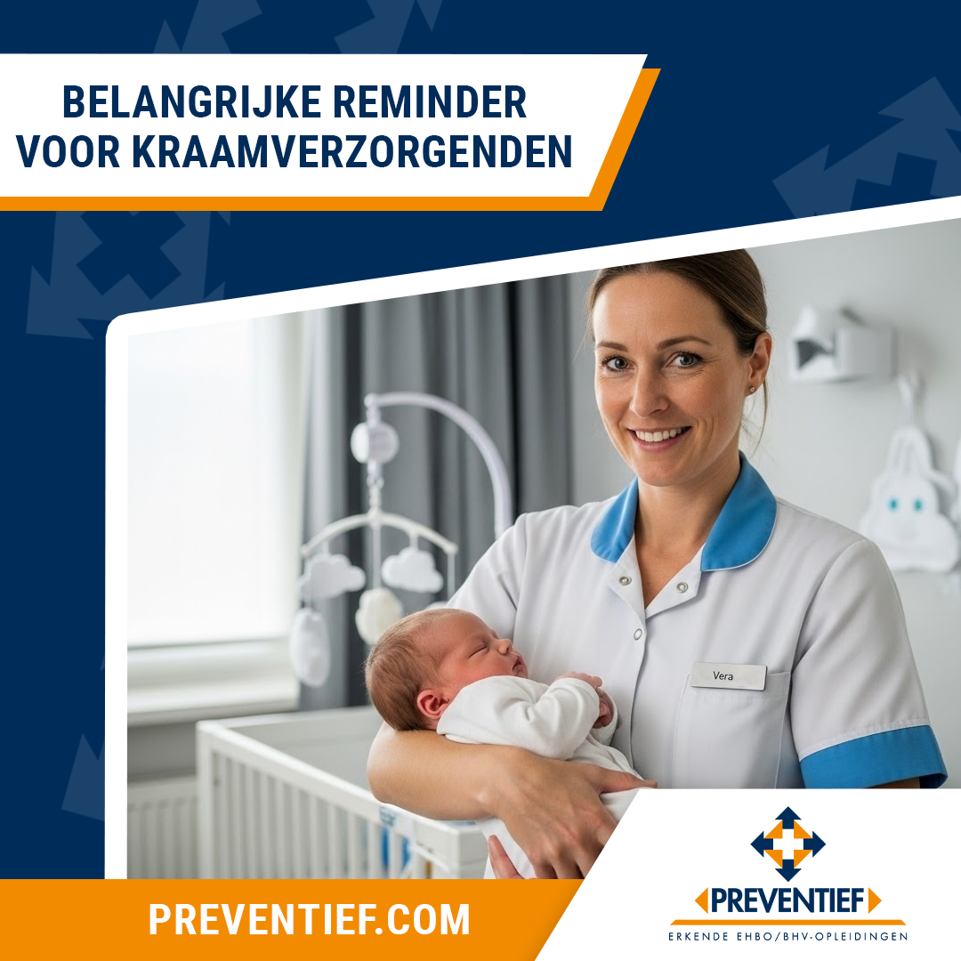 Belangrijke reminder voor kraamverzorgenden